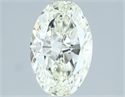 Diamante Natural 1.31 quilates, Ovalado , Color J, claridad VS1 y certificado IGI