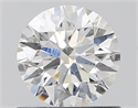 Natural Diamond 0.73 Carats, Round with Excellent Cut, E Color, SI1 Clarity and Certified by GIA