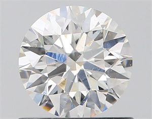 Picture of Natural Diamond 0.73 Carats, Round with Excellent Cut, E Color, SI1 Clarity and Certified by GIA