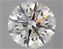 Diamante Natural 2.54 quilates, Redondo , Color M, claridad VVS1 y certificado GIA