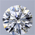 Diamante Natural 1.50 quilates, Redondo , Color G, claridad VS1 y certificado GIA