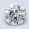Diamante Natural 2.24 quilates, Redondo , Color G, claridad IF y certificado GIA