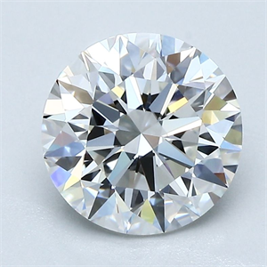 Foto Diamante Natural 2.24 quilates, Redondo , Color G, claridad IF y certificado GIA de