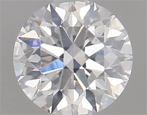 Picture of Natural Diamond 0.40 Carats, Round with Excellent Cut, E Color, SI1 Clarity and Certified by GIA