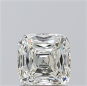 Diamante Natural 1.02 quilates, Del cojín , Color J, claridad VS2 y certificado GIA