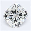 Natural Diamond 0.91 Carats, Cushion with  Cut, J Color, VS1 Clarity and Certified by GIA