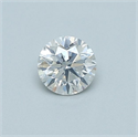 Diamante Natural 0.40 quilates, Redondo , Color F, claridad SI2 y certificado GIA