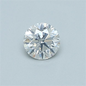 Foto Diamante Natural 0.40 quilates, Redondo , Color F, claridad SI2 y certificado GIA de