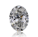 Diamante Natural 0.41 quilates, Ovalado , Color E, claridad IF y certificado GIA