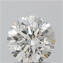 Natural Diamond 0.80 Carats, Round with Excellent Cut, H Color, SI2 Clarity and Certified by GIA