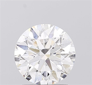 Picture of Lab Grown Diamond 1.53 Carats, Round with Ideal Cut, E Color, VVS2 Clarity and Certified by IGI