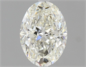 Natural Diamond 1.30 Carats, Oval with  Cut, I Color, VS2 Clarity and Certified by GIA