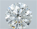 Natural Diamond 1.16 Carats, Round with Excellent Cut, G Color, SI1 Clarity and Certified by IGI