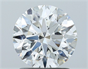 Diamante Natural 1.60 quilates, Redondo , Color G, claridad SI1 y certificado GIA