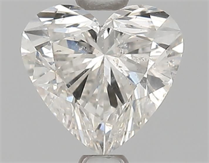 Picture of Natural Diamond 1.01 Carats, Heart with  Cut, H Color, SI2 Clarity and Certified by HRD