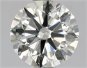 Natural Diamond 0.80 Carats, Round with Excellent Cut, M Color, SI1 Clarity and Certified by GIA