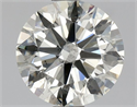 Natural Diamond 0.80 Carats, Round with Excellent Cut, M Color, SI1 Clarity and Certified by GIA