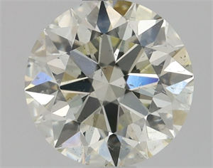 Picture of Natural Diamond 0.80 Carats, Round with Excellent Cut, M Color, SI2 Clarity and Certified by GIA