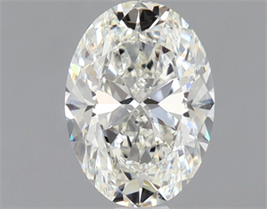 Picture of Natural Diamond 0.90 Carats, Oval with  Cut, H Color, VS2 Clarity and Certified by GIA