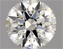Natural Diamond 0.50 Carats, Round with Excellent Cut, L Color, VVS1 Clarity and Certified by GIA