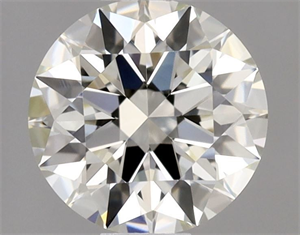 Picture of Natural Diamond 0.50 Carats, Round with Excellent Cut, L Color, VVS1 Clarity and Certified by GIA