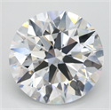 Lab Grown Diamond 5.07 Carats, Round with Ideal Cut, D Color, FL Clarity and Certified by IGI