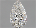 Natural Diamond 0.71 Carats, Pear with  Cut, G Color, SI2 Clarity and Certified by GIA