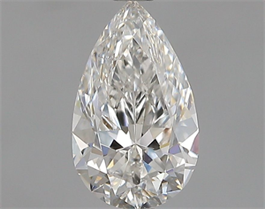 Picture of Natural Diamond 0.71 Carats, Pear with  Cut, G Color, SI2 Clarity and Certified by GIA