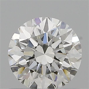 Picture of Natural Diamond 0.70 Carats, Round with Excellent Cut, H Color, VVS2 Clarity and Certified by GIA