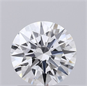 Del inventario de diamantes de laboratorio, 1.07 quilates, Redondo , Color D, claridad VVS2 y certificado IGI