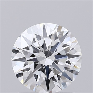 Picture of Lab Grown Diamond 1.07 Carats, Round with Ideal Cut, D Color, VVS2 Clarity and Certified by IGI