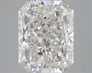 Picture of Natural Diamond 5.02 Carats, Radiant with  Cut, J Color, VS1 Clarity and Certified by GIA