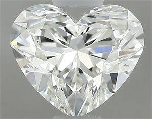 Foto Diamante Natural 0.52 quilates, Corazón , Color J, claridad VVS1 y certificado GIA de