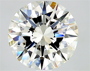 Picture of Natural Diamond 1.80 Carats, Round with Excellent Cut, I Color, VS2 Clarity and Certified by GIA