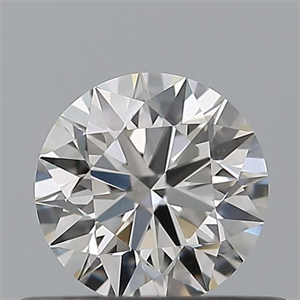 Foto Diamante Natural 0.43 quilates, Redondo , Color F, claridad VVS2 y certificado IGI de