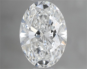 Picture of Natural Diamond 0.70 Carats, Oval with  Cut, E Color, SI1 Clarity and Certified by GIA