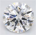 Lab Grown Diamond 3.62 Carats, Round with Excellent Cut, D Color, VVS1 Clarity and Certified by GIA