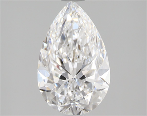 Picture of Natural Diamond 1.59 Carats, Pear with  Cut, D Color, FL Clarity and Certified by GIA