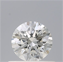 Diamante Natural 0.40 quilates, Redondo , Color F, claridad VVS1 y certificado IGI