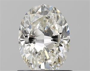 Picture of Natural Diamond 0.90 Carats, Oval with  Cut, J Color, SI2 Clarity and Certified by GIA