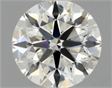 Diamante Natural 0.60 quilates, Redondo , Color J, claridad VVS2 y certificado GIA