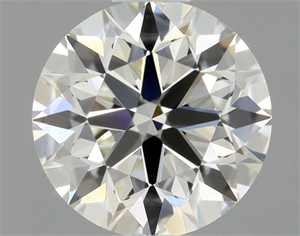 Foto Diamante Natural 0.60 quilates, Redondo , Color J, claridad VVS2 y certificado GIA de