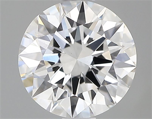 Picture of Lab Grown Diamond 1.01 Carats, Round with Excellent Cut, D Color, VS1 Clarity and Certified by IGI