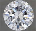 Natural Diamond 2.00 Carats, Round with Excellent Cut, E Color, VVS1 Clarity and Certified by GIA