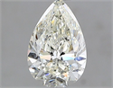 Natural Diamond 1.18 Carats, Pear with  Cut, J Color, SI1 Clarity and Certified by GIA