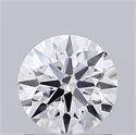 Del inventario de diamantes de laboratorio, 0.83 quilates, Redondo , Color D, claridad VVS2 y certificado IGI