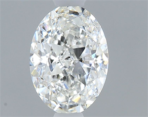 Picture of Natural Diamond 0.50 Carats, Oval with  Cut, F Color, SI1 Clarity and Certified by GIA