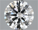 Del inventario de diamantes de laboratorio, 2.02 quilates, Redondo , Color D, claridad VVS2 y certificado IGI