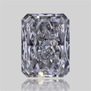Picture of Natural Diamond 1.01 Carats, Radiant with  Cut, H Color, VS1 Clarity and Certified by GIA