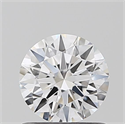 Del inventario de diamantes de laboratorio, 0.72 quilates, Redondo , Color D, claridad VS1 y certificado IGI